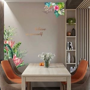 Floral Pattern Wall Sticker